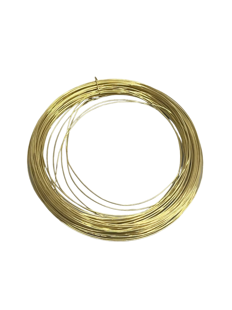 Brass Tying Wire 0.4mm 20mtr Coil