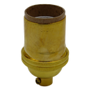 Brass USA E26 10mm Lampholder [Smooth Skirt]