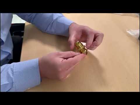 Ecofix Brass BC Batten Lampholder