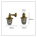 Grand Tiller Wall Lantern Dimensions