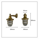 Grand Tiller Wall Lantern Dimensions