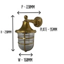 Grand Tiller Wall Lantern