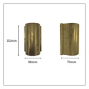 Pharos Compact Up and Down Wall Light