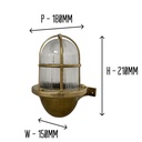 Armada Uplight Wall Lantern
