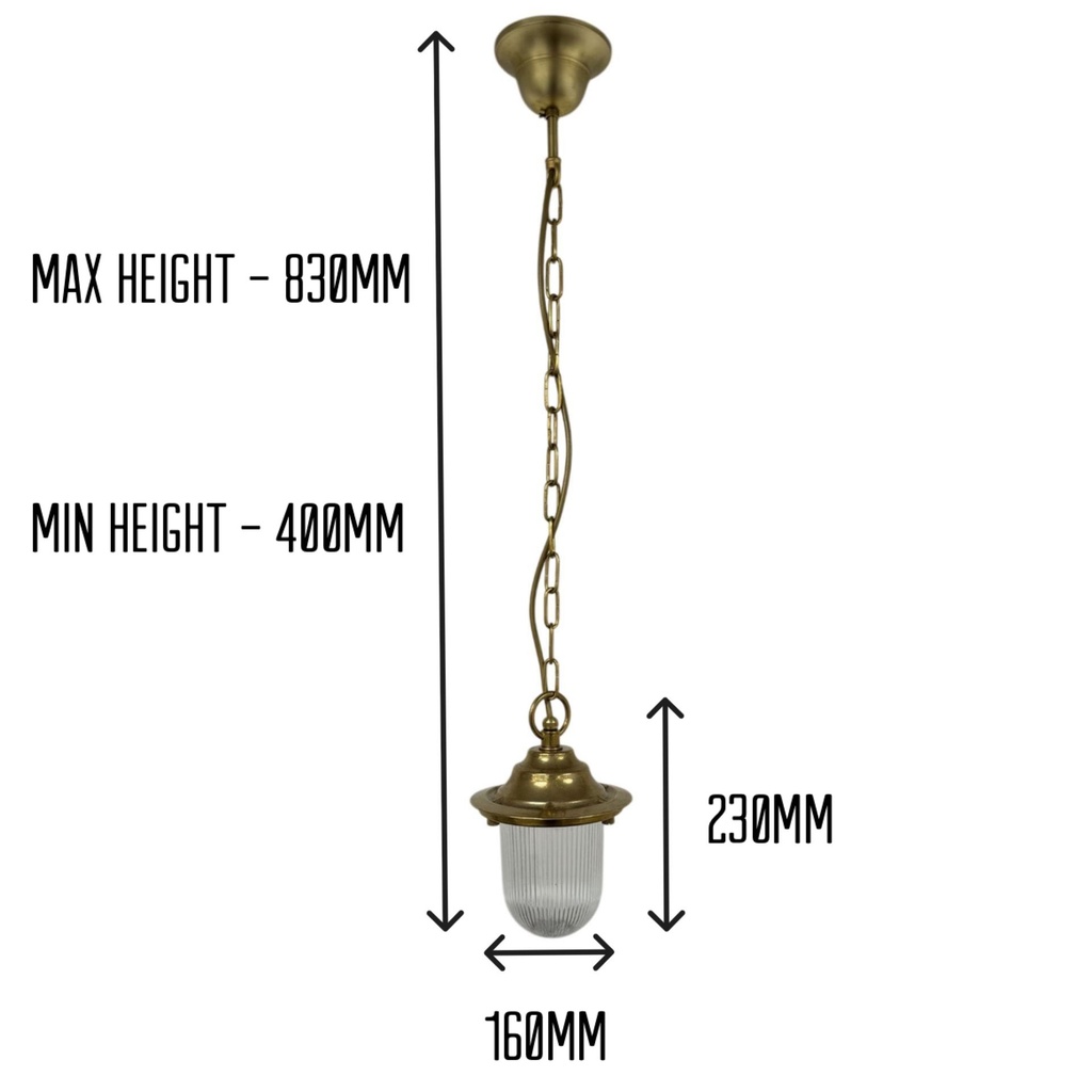 Hull Pendant Lantern