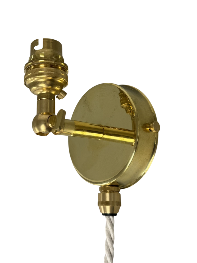 Victor Adjustable Wall Light (BC/B22) - Plug In