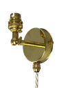 Victor Adjustable Wall Light (BC/B22) - Plug In