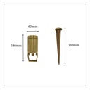 Marlinspike Spot Light Dimensions