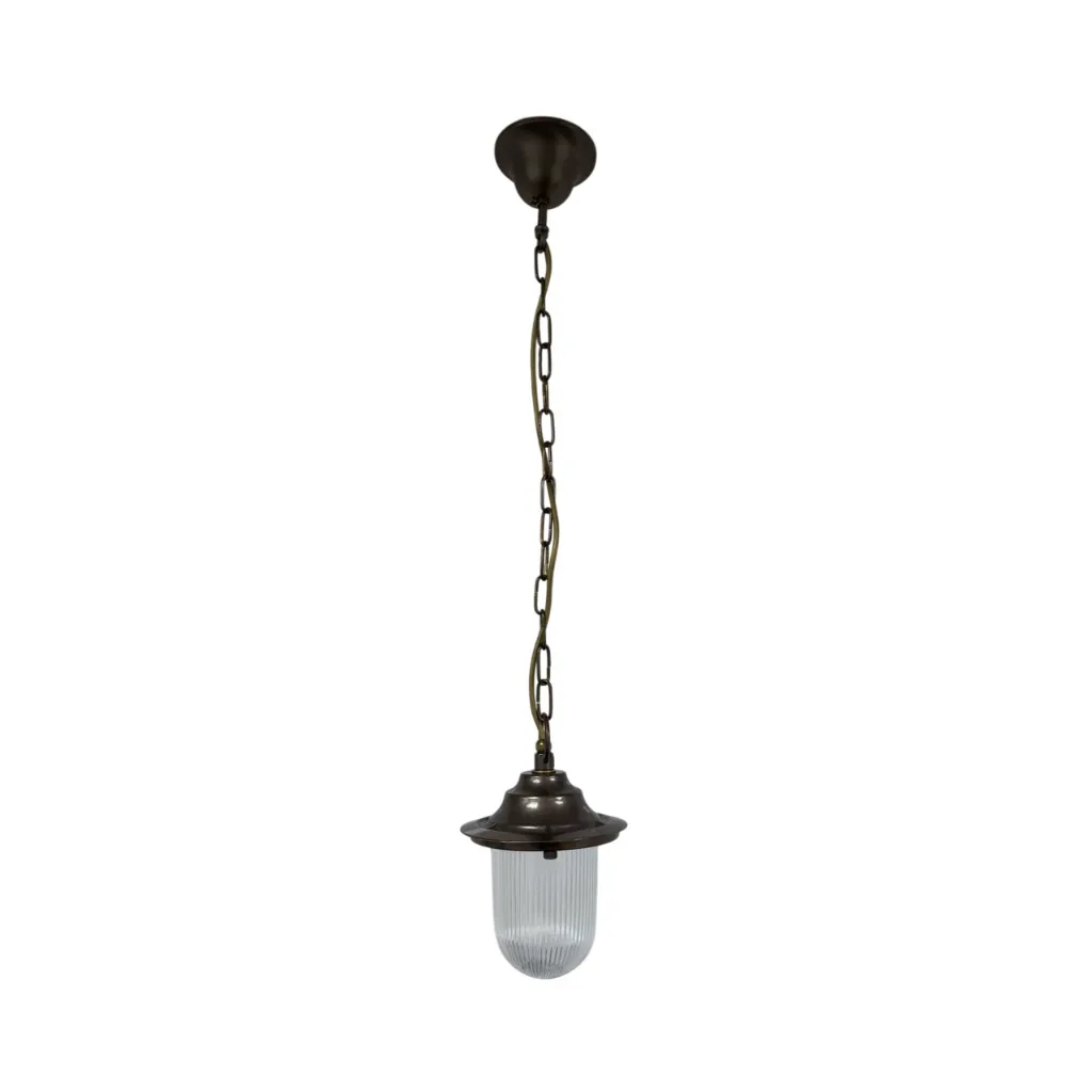 09150 - Hull Pendant Lantern - Antique Brass - Full Shot.webp