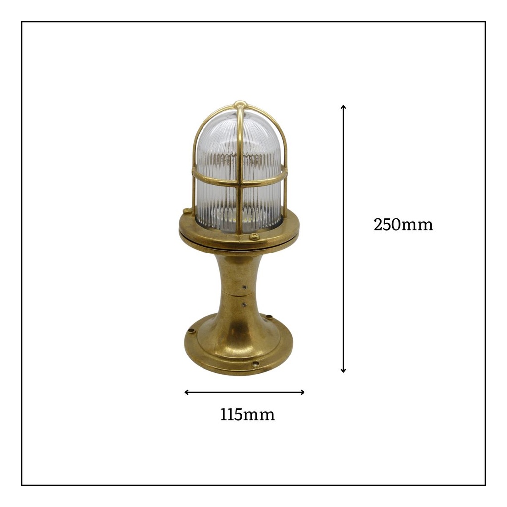 Wellington Post Lantern Dimensions