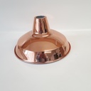 Pre-loved Copper Lampshade 300mm Diameter with imperfections