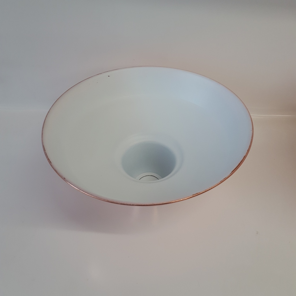 Pre-loved Copper Lampshade 300mm Diameter with imperfections