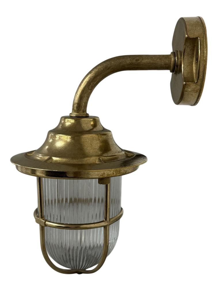 Goose Neck Wall Lantern