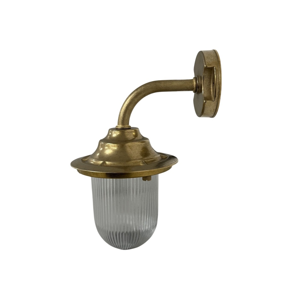 Goose Neck Wall Lantern Plain