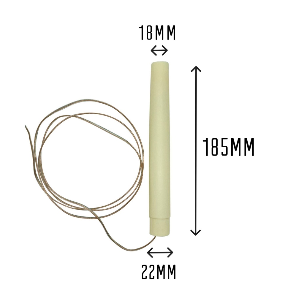 Prewired French Candle MES 10mm Lampholder
