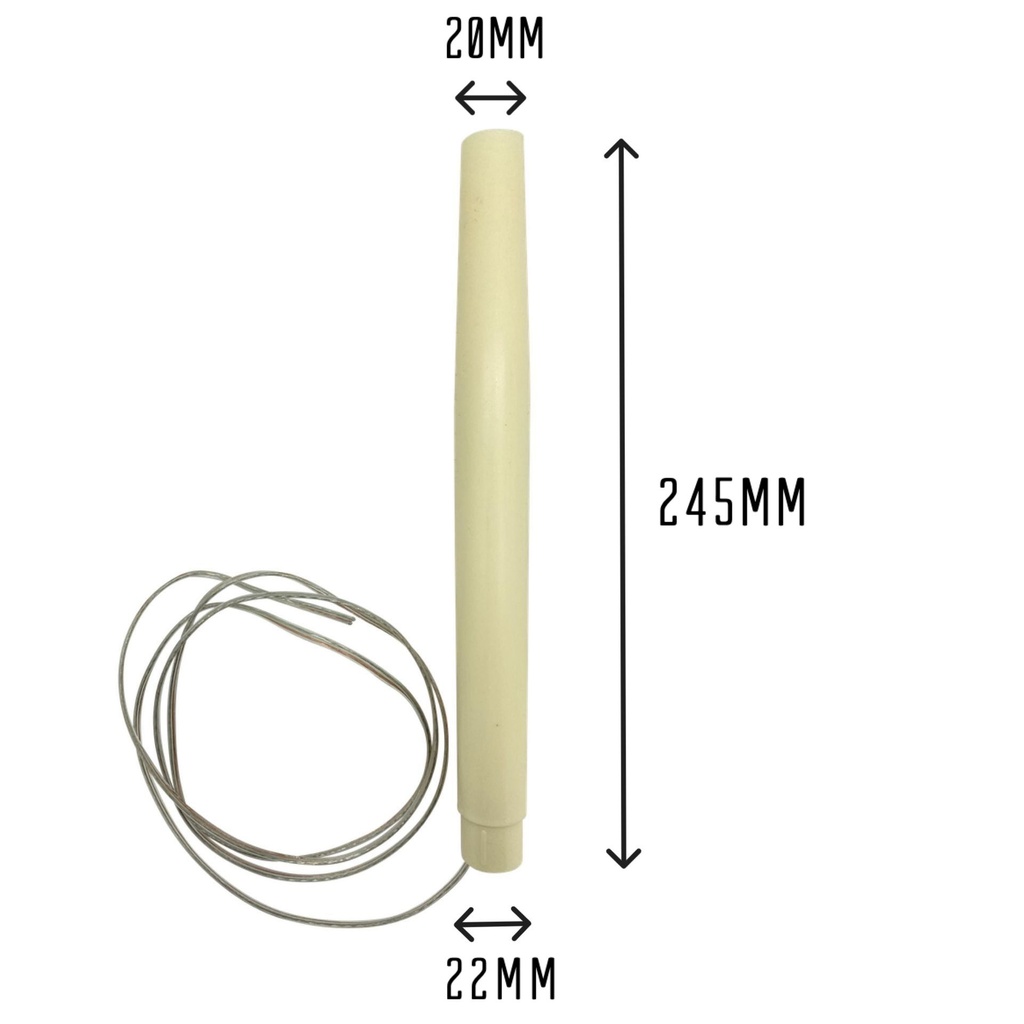 Prewired French Candle MES 10mm Lampholder