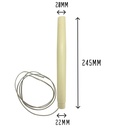 Prewired French Candle MES 10mm Lampholder