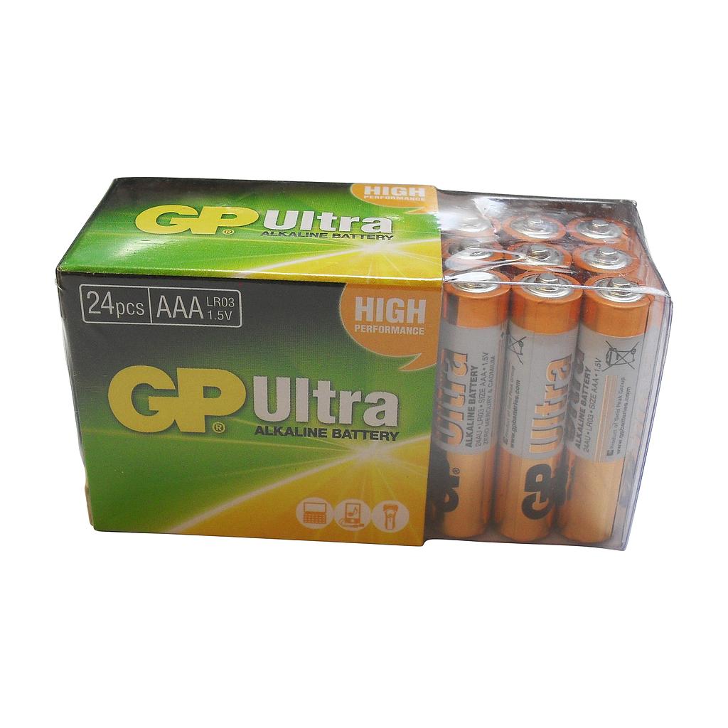 Un-Branded Alkaline Battery MN2400 24pk (AAA)