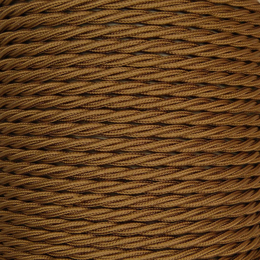 3 Core Twisted Bronze UL Rated Braided Flex 