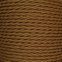 3 Core Twisted Bronze UL Rated Braided Flex 