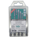 5-Piece Tile/Glass Drill Bit Set 4,5,6,8,10mm