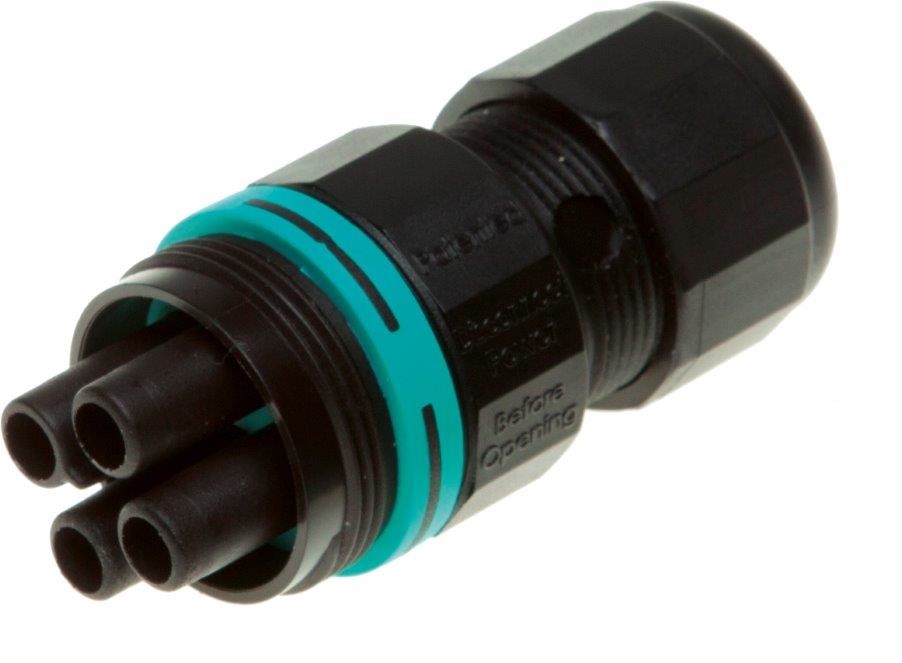 Female 4 Core Mini Connector