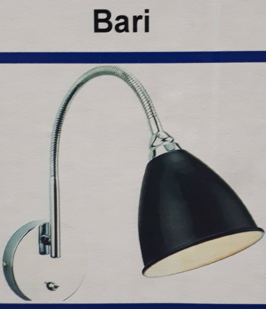 Bari Wall Light Black