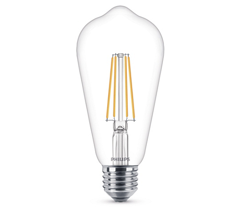 7W ES Clear LED Filament Original ST64