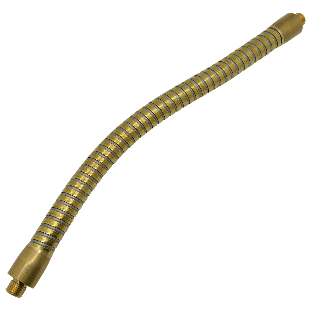 Extra Flexible Brass Goose Neck