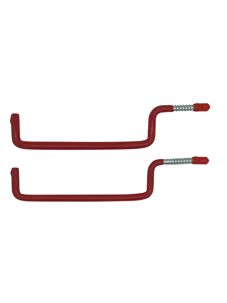 [07400] 2pc 130mm Shallow Storage Hook Set (Screw fit)