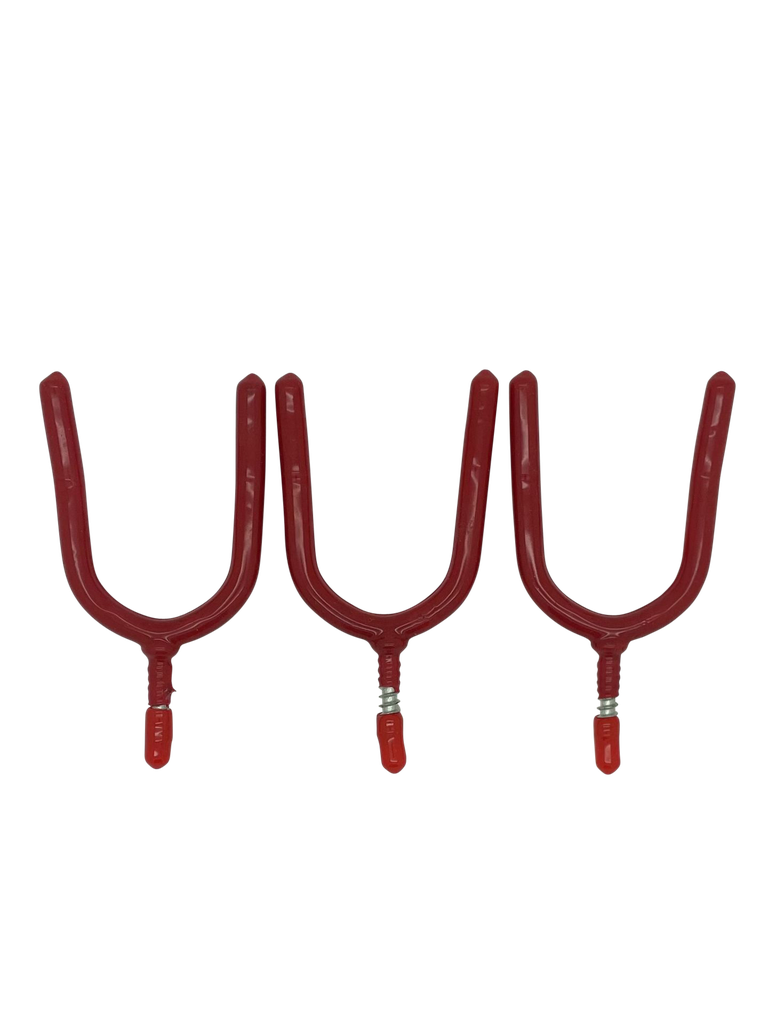 [07407] 3pc 40mm Fork Storage Hook Set (Screw fit)