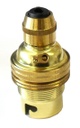 [05011] Metalbrite BC Cordgrip Lampholder (Brass)