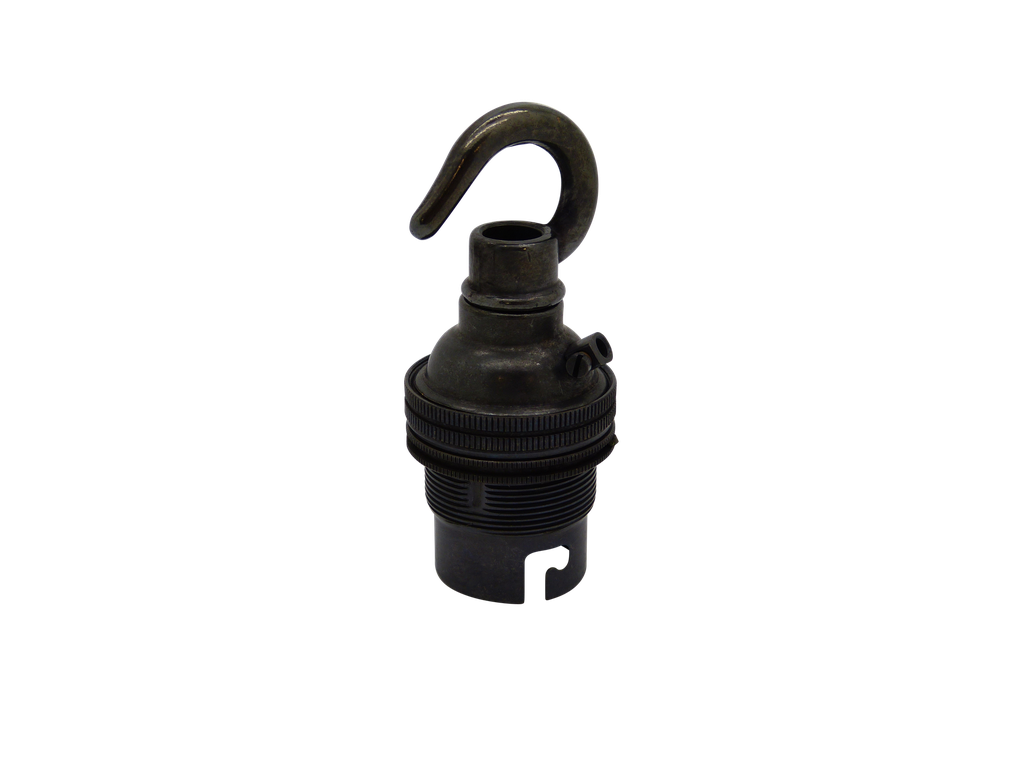 Metalbrite Hook BC Lampholder
