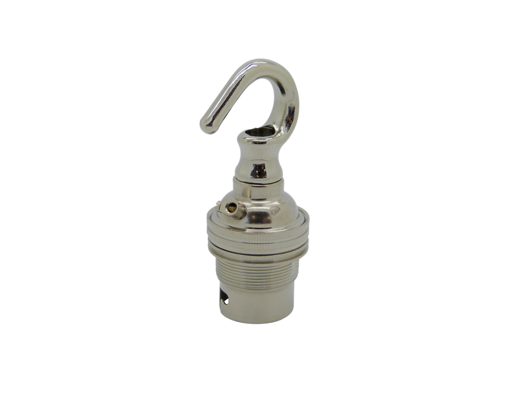 Metalbrite Hook BC Lampholder