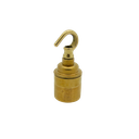 [06238] Metalbrite Hook ES Lampholder (Brass)