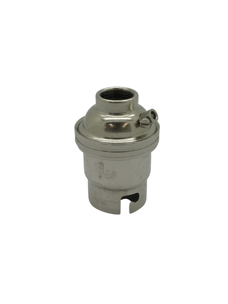 Metalbrite BC Half Inch Lampholder [Smooth Skirt]