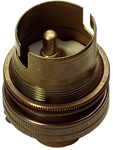 Metalbrite BC Half Inch Lampholder