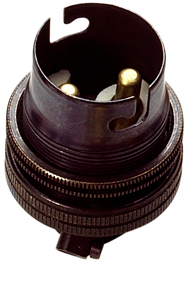 Metalbrite BC Half Inch Lampholder