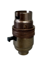 Metalbrite Switched BC Half Inch Lampholder