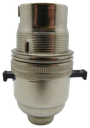 Metalbrite Switched BC Half Inch Lampholder