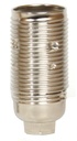 Plated SES 10mm Lampholder [Threaded Skirt]