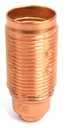 Plated SES 10mm Lampholder [Threaded Skirt]