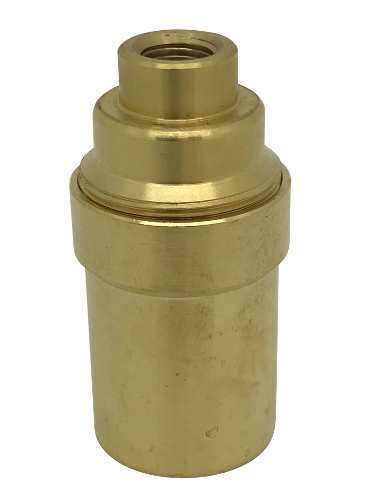 [06303] Metalbrite SES 10mm Lampholder [Smooth Skirt] (Brass)