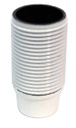Plastic SES 10mm Lampholder [Threaded Skirt]