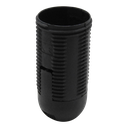 [06273] Plastic Snap-Together SES 10mm Lampholder [Threaded Skirt] (Black)
