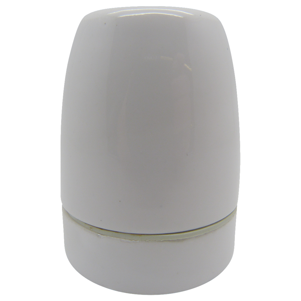 Gloss Porcelain ES 10mm Lampholder