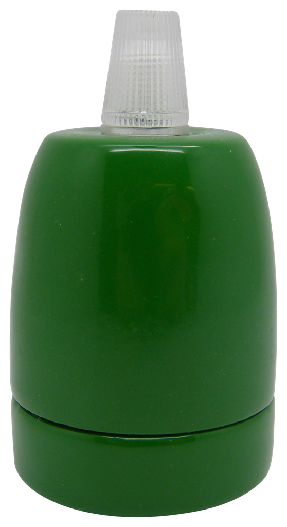 Gloss Porcelain ES Cordgrip Lampholder