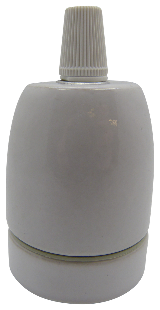 Gloss Porcelain ES Cordgrip Lampholder