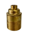 Metalbrite ES Half Inch Lampholder [Threaded Skirt]