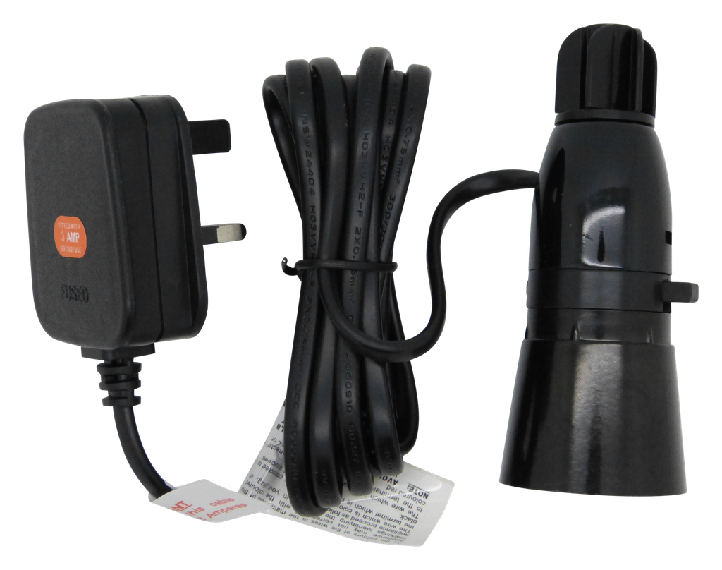 [06265] Bottle Lamp Adaptor (Black)
